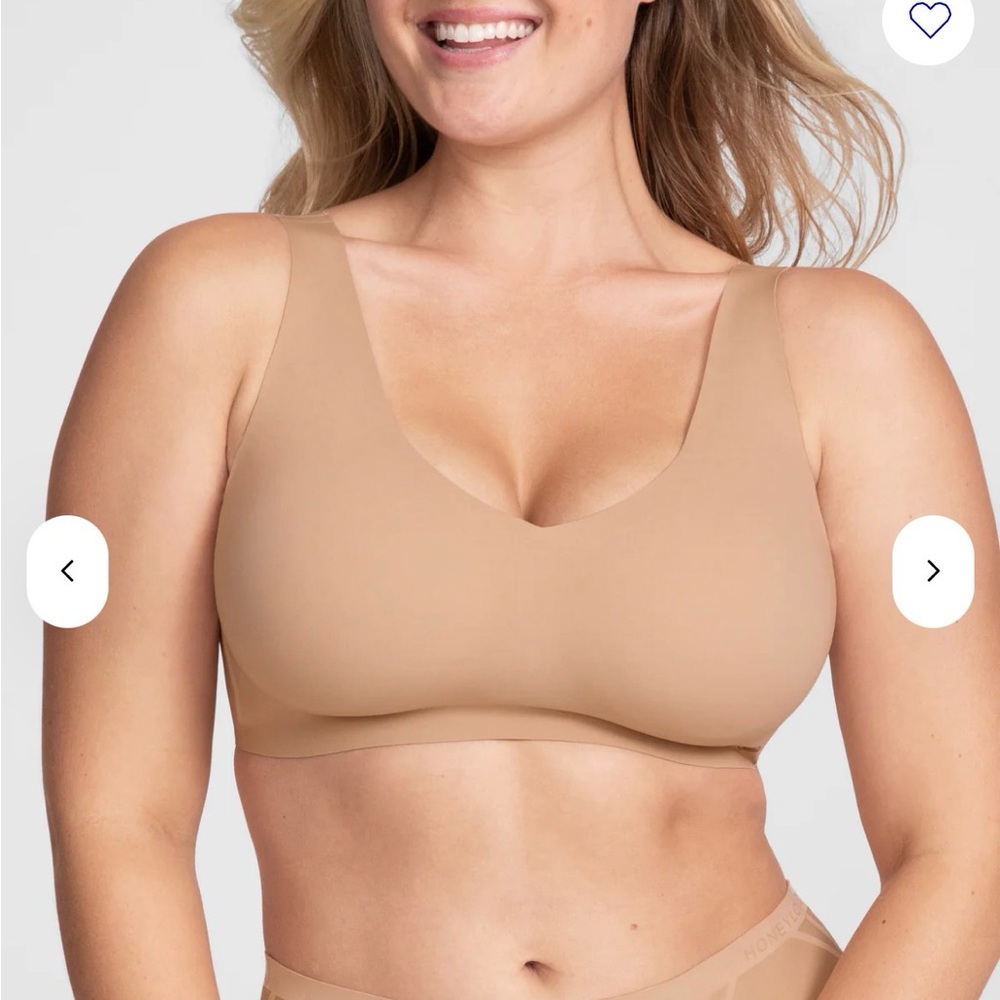 Honeylove wireless V-neck bra